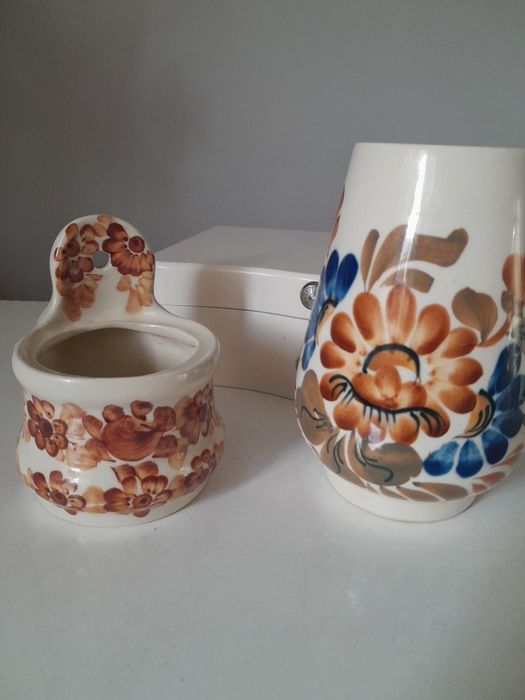 Wazon , solniczka ceramika fajans Bolesławiec Włocławek