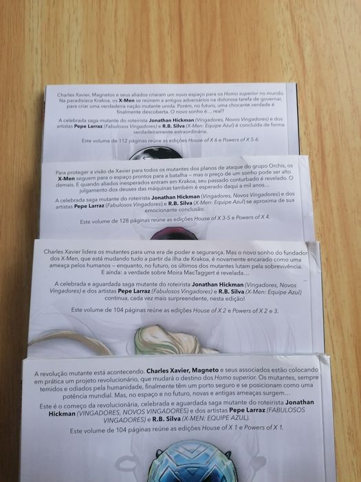 X-Men Série em 4 volumes