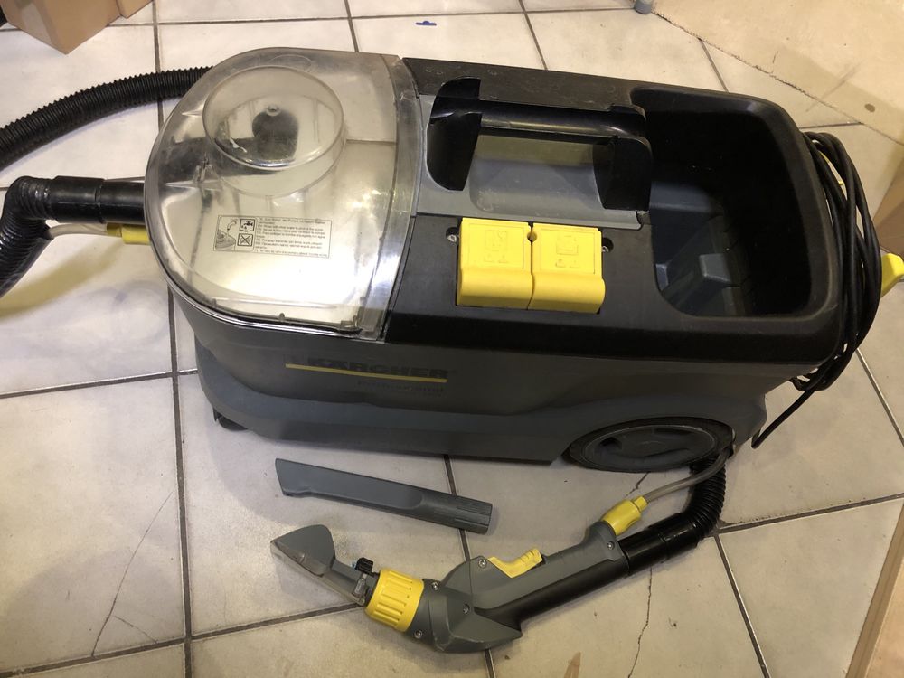 Proszek gratis, wynajem odkurzacza piorącego karcher puzzi 10/1 SC5
