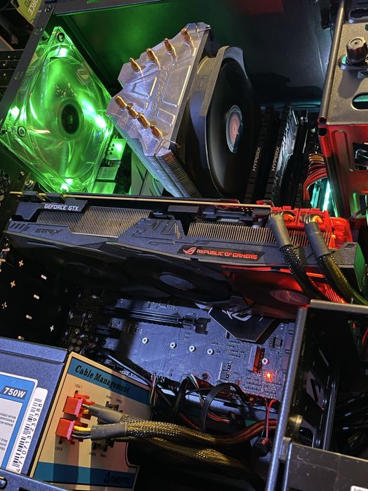 GTX 1080Ti 11GB | i7-7700K | 16GB DDR4 | 240GB+1TB | 750W Ігровий ПК