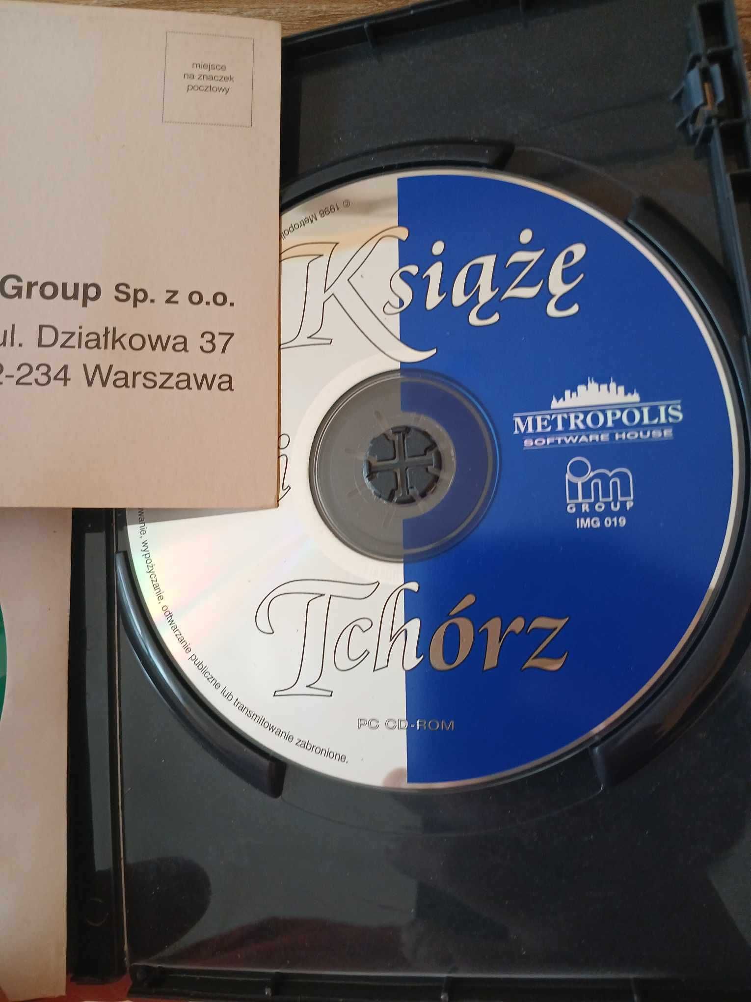 Książę i tchórz PC unikat stan bdb