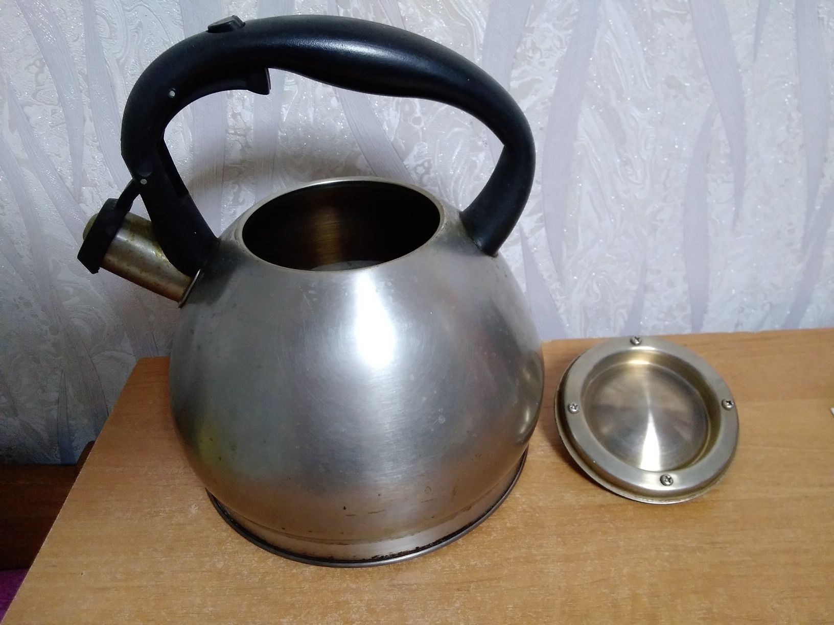 Чайник нерж.бу.3л.