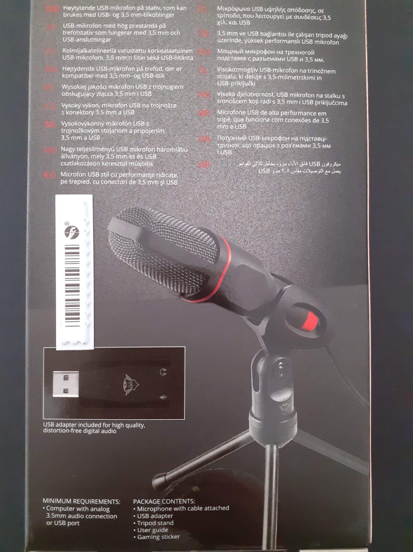 Mikrofon USB Nowy