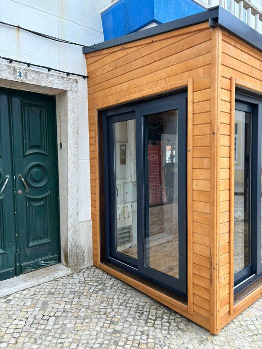 anexo em madeira / esplanada  - Madeira&Conforto - anx.16