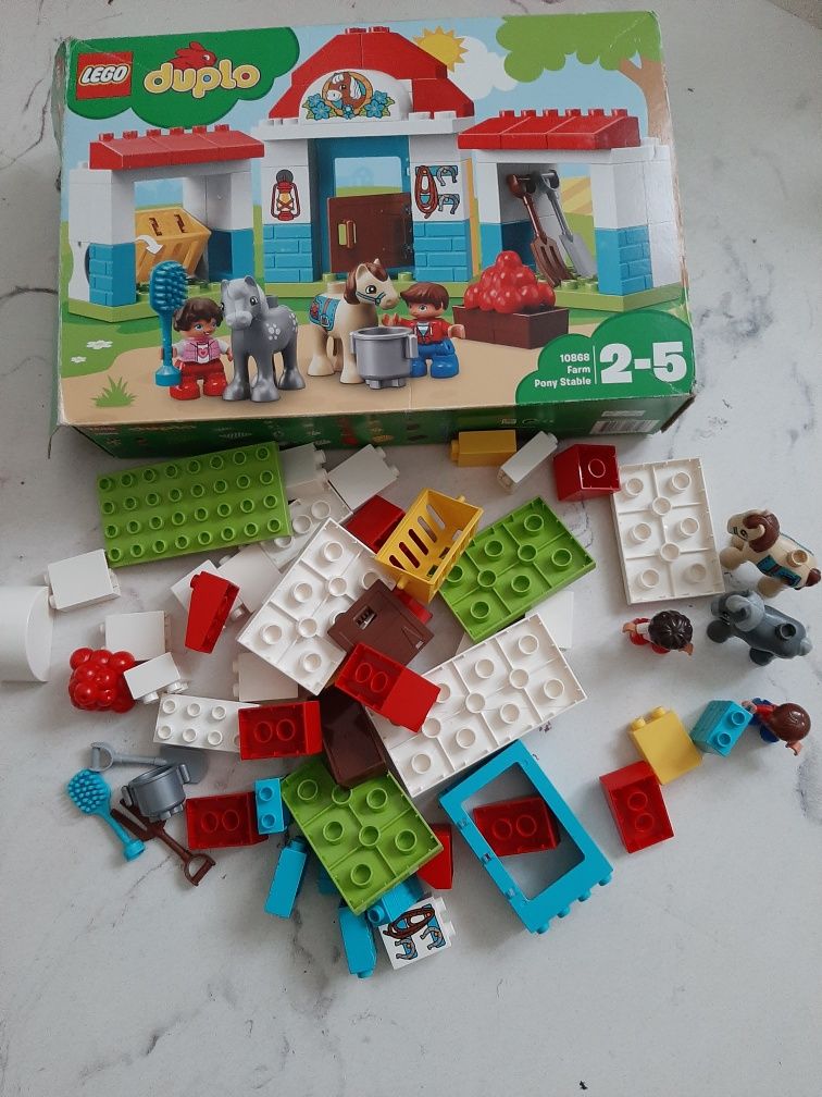 Klocki lego Duplo stajnia 10868