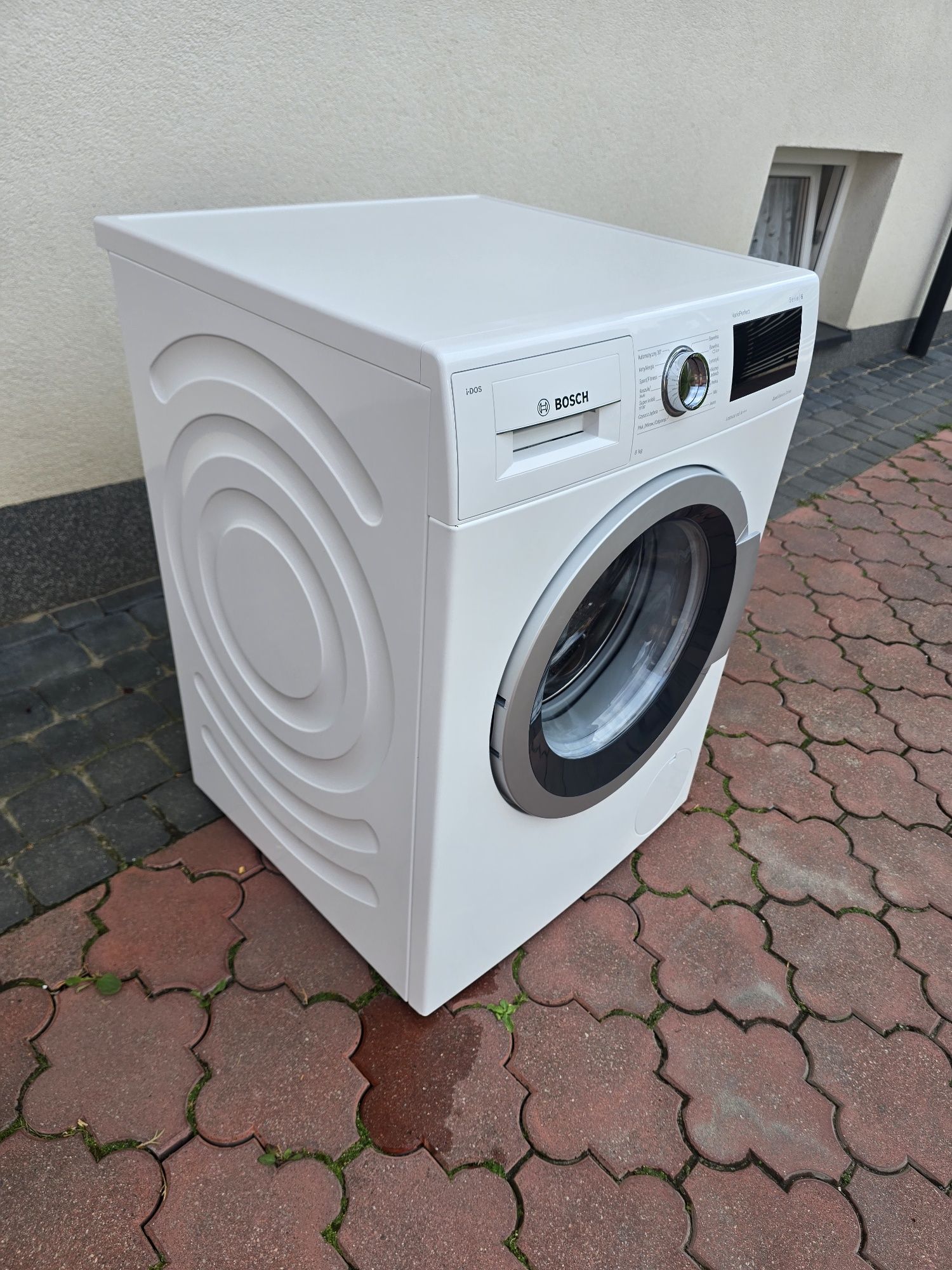 Pralka BOSCH 8Kg  Serie6 A+++ Inverter 1200Rpm I-DOS WyswLed  Stan Bdb