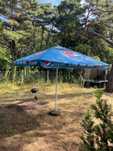 Duży kwadratowy parasol pepsi 4m
