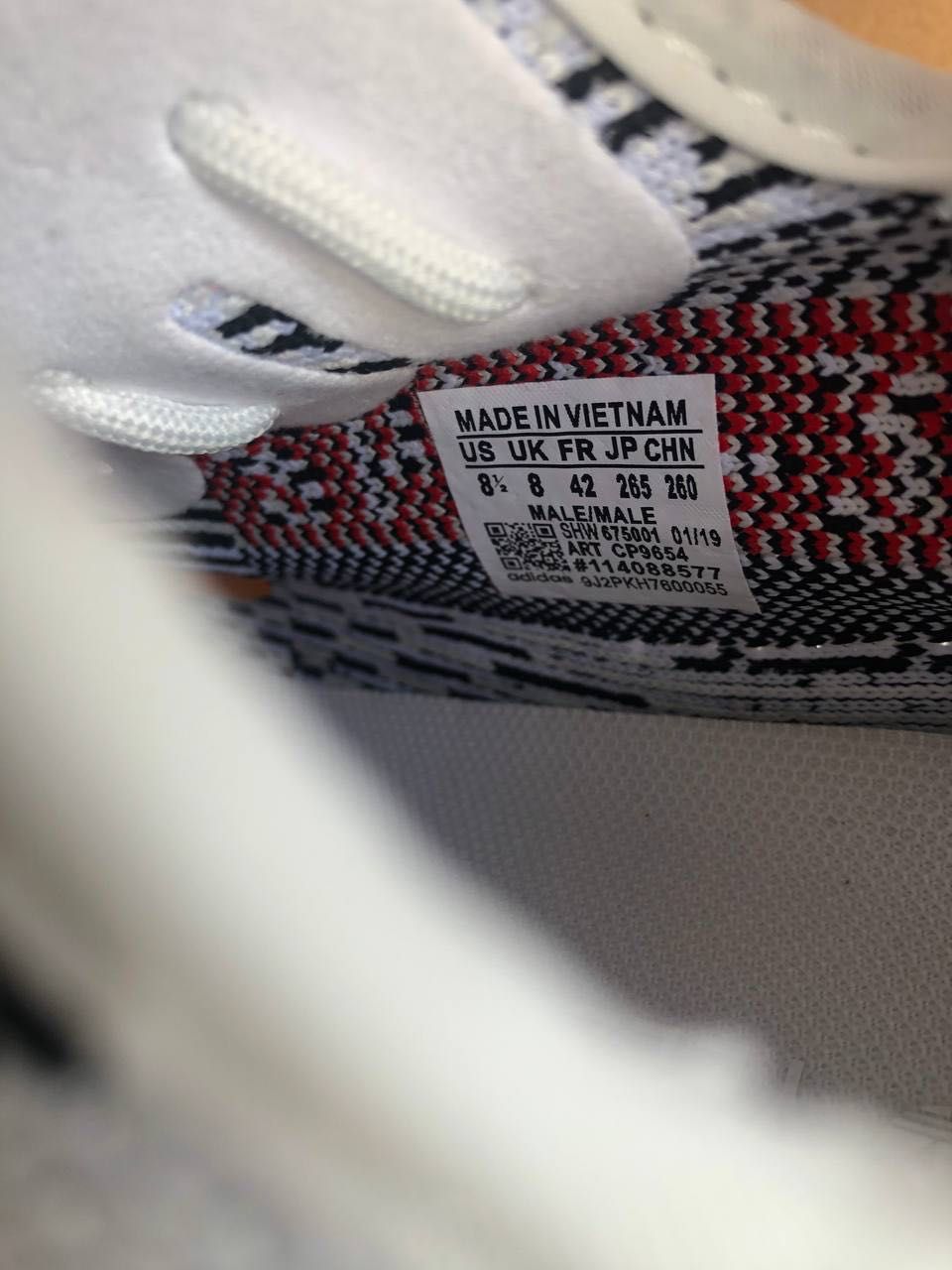 Мужские кроссовки Adidas Yeezy Boost 350 V2 "White Zebra" 40-45