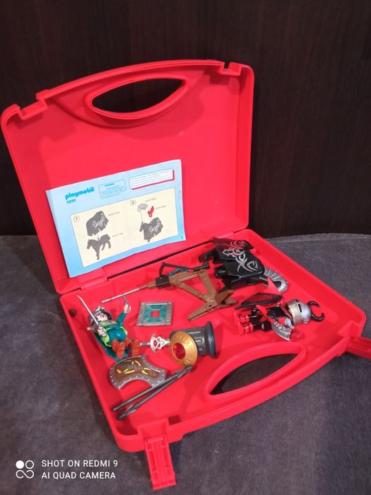 Конструктор Зоопарк, замок,рыцарь,лошадь, Playmobil