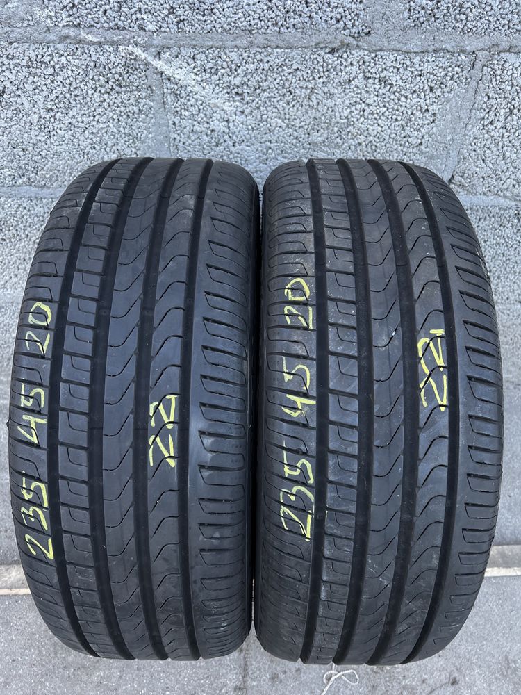 Dwie opony Pirelli scorpion verde 235/45/20 2022r.