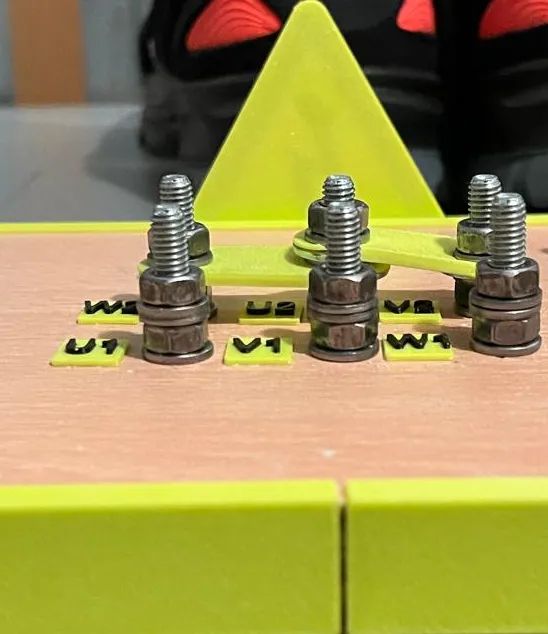 Legendas Elétricas para Bloco de Ligações de Motor