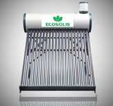 Kolektory słoneczne bezciśnieniowe 100L 150L 200L 240L Ecosolis