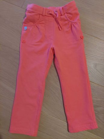 Spodnie nowe Coccodrillo roz. 98 pomarańczowe dla dziewczynki