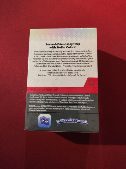 Prismatic evolutions booster bundle