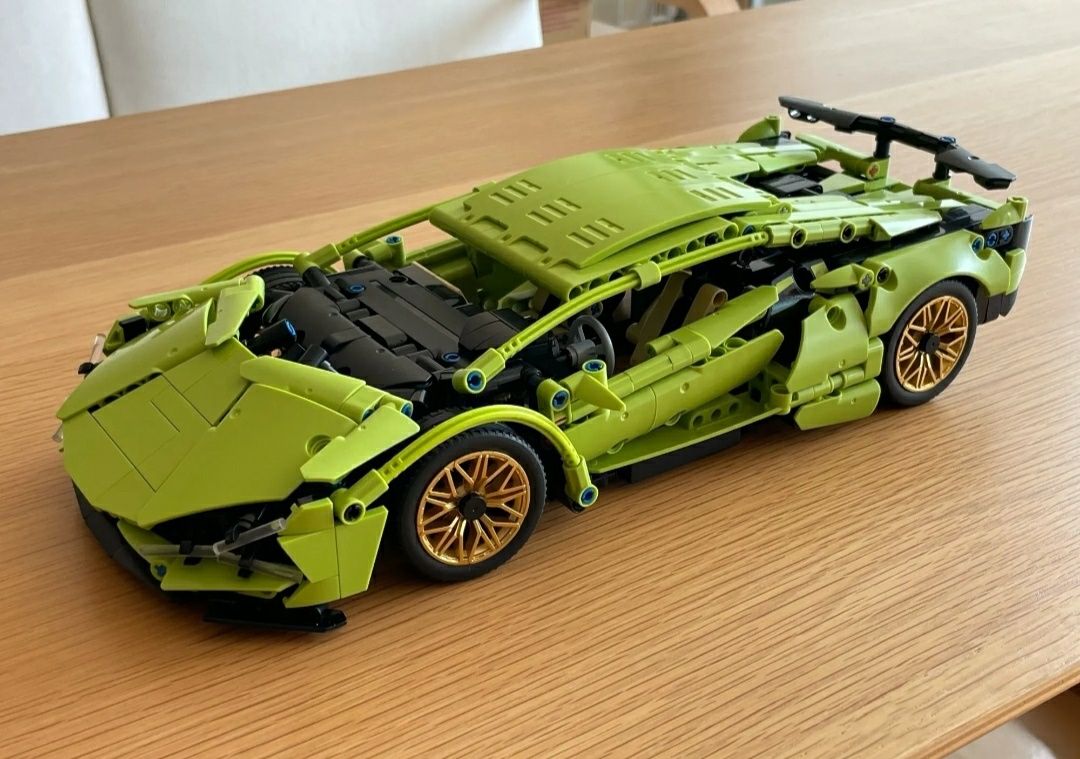 Technic klocki jak lego model Lamborghini 1:14,1280 części, na prezent