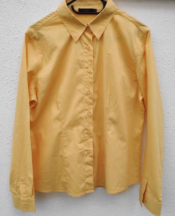 Camisas vintage de várias cores - 95 e 97% algodão - S a L