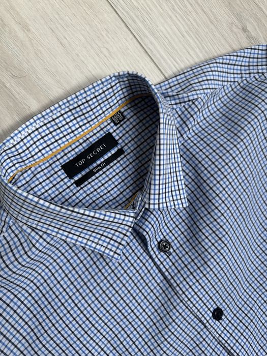 Koszula męska Top Secret slim fit r. 44/45 wzrost 182-185