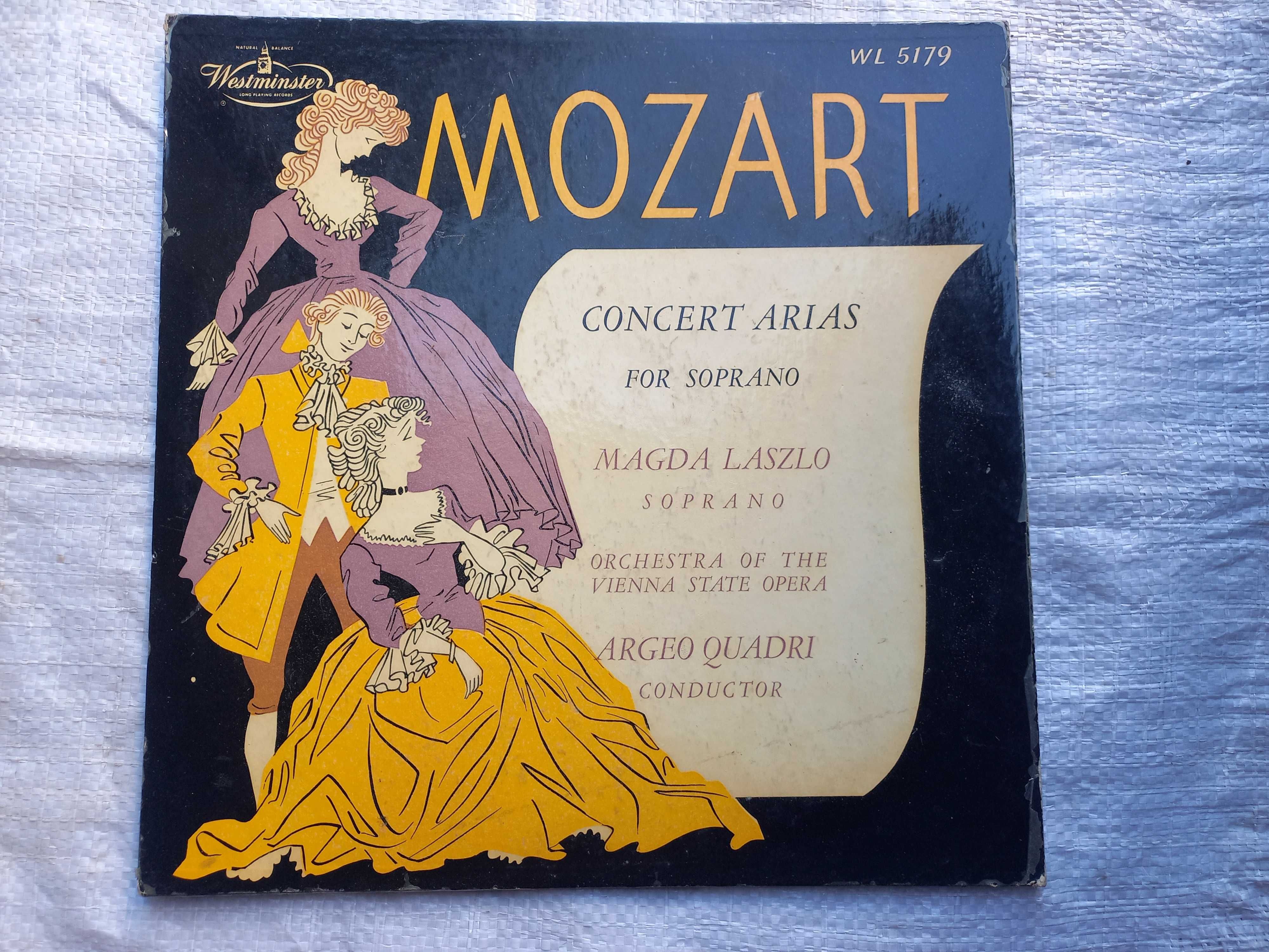 Vários Discos de Amadeus Mozart