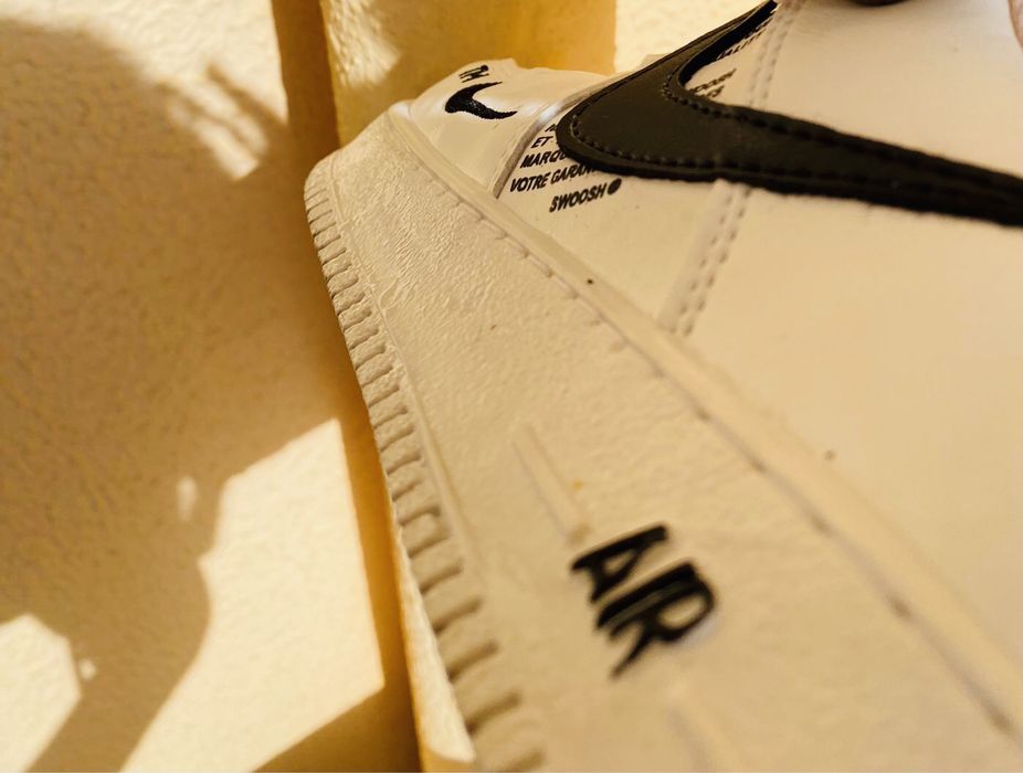 Air force 1 preto et branco