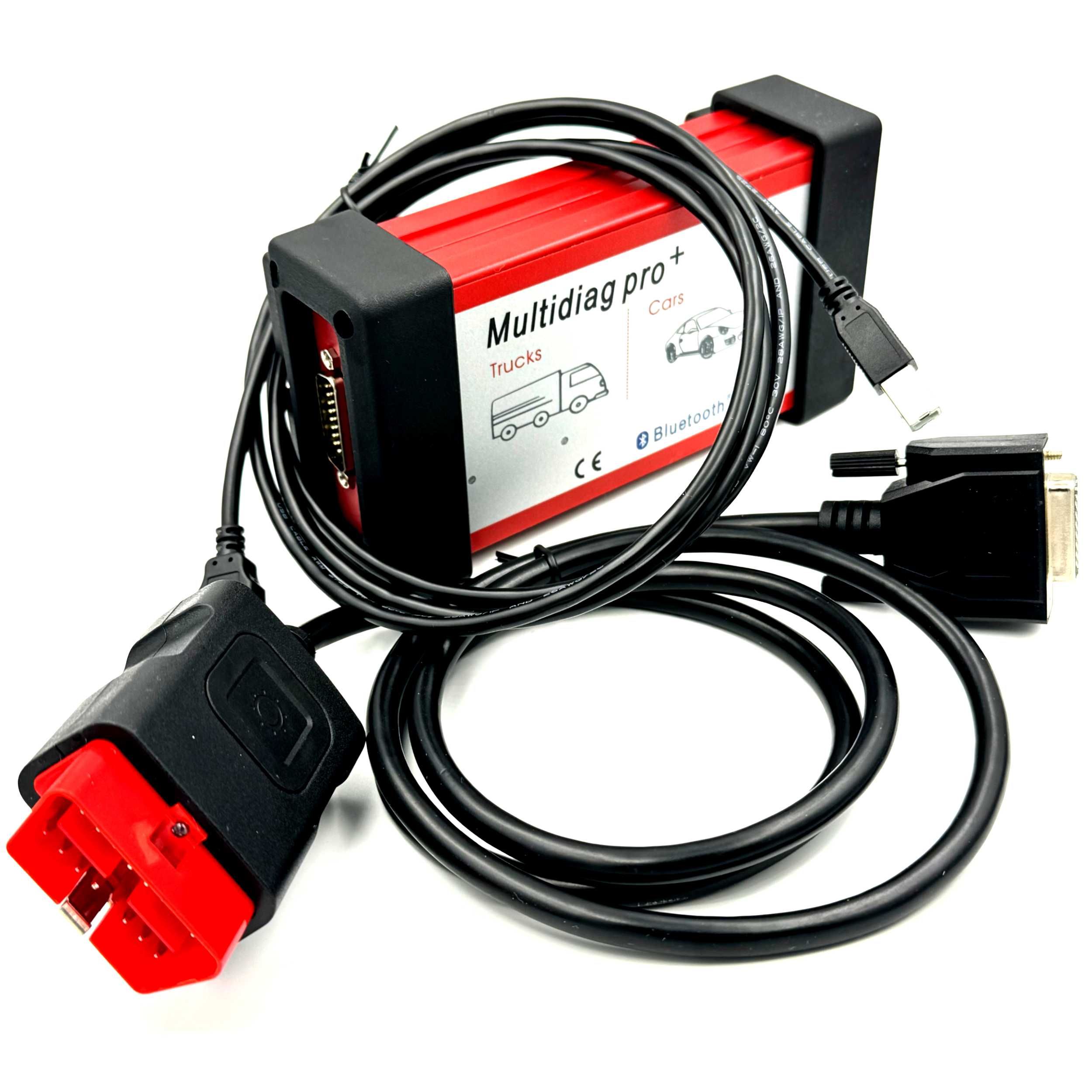interfejs MULTIDIAG PRO+ DUAL PCB z najnowszą wersją płyty głównej RED
