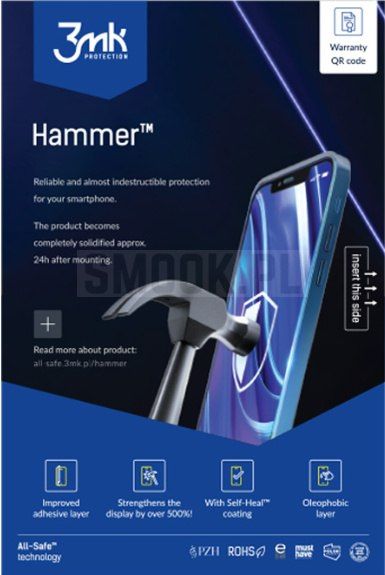 Folia hydrożelowa 3MK HAMMER - do IPHONE 13