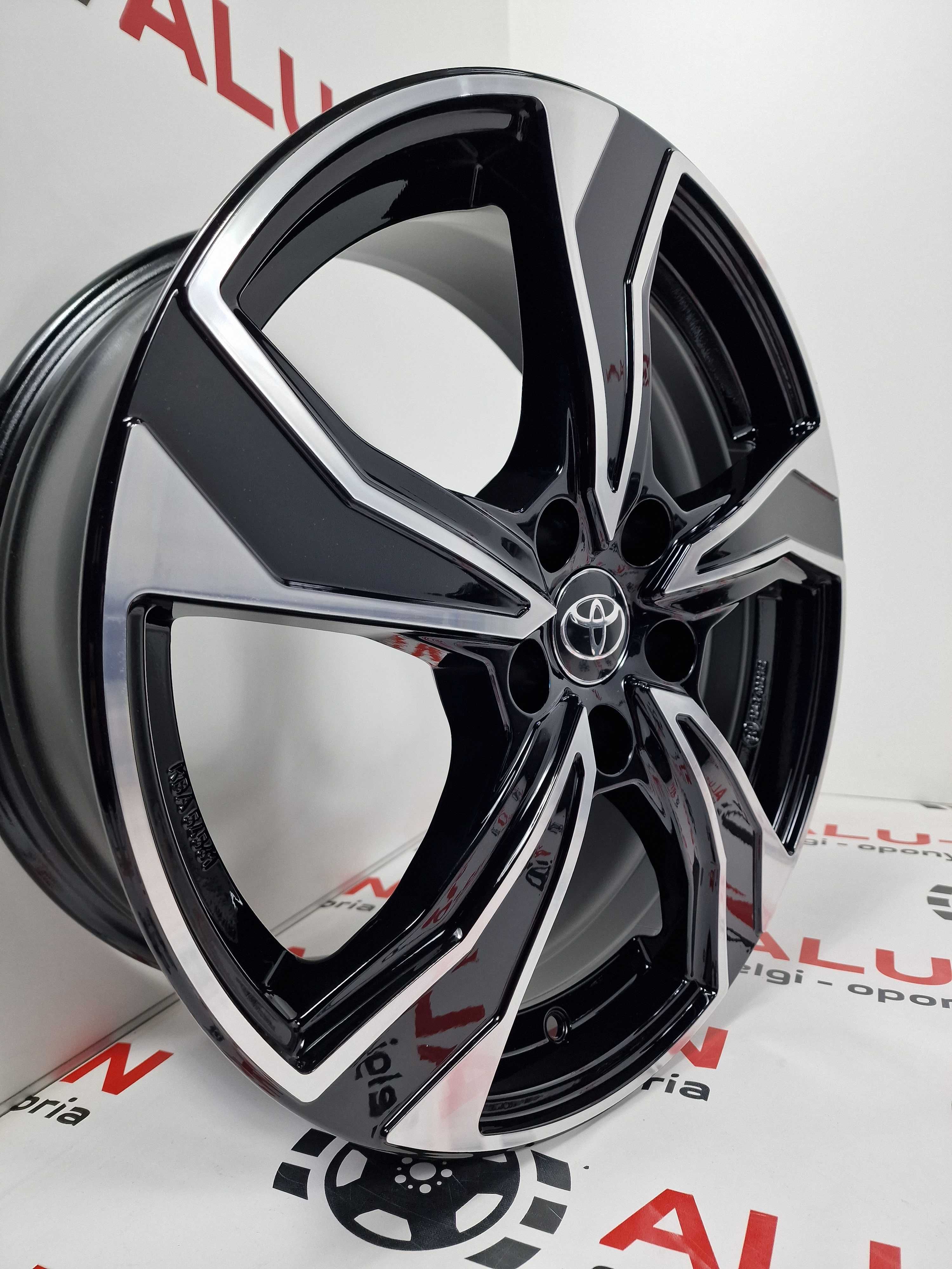 NOWE alufelgi TOYOTA 18" 5x114,3 Auris Corolla RAV-4 Previa - Czarne