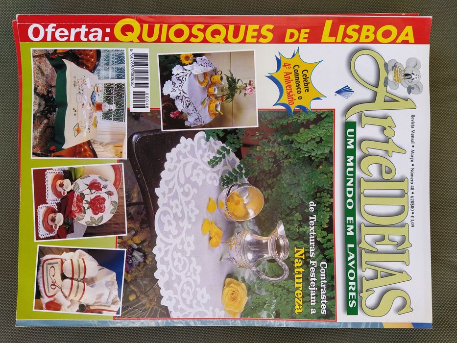 13 Revistas ArteIDEIAS - Um mundo de lavores