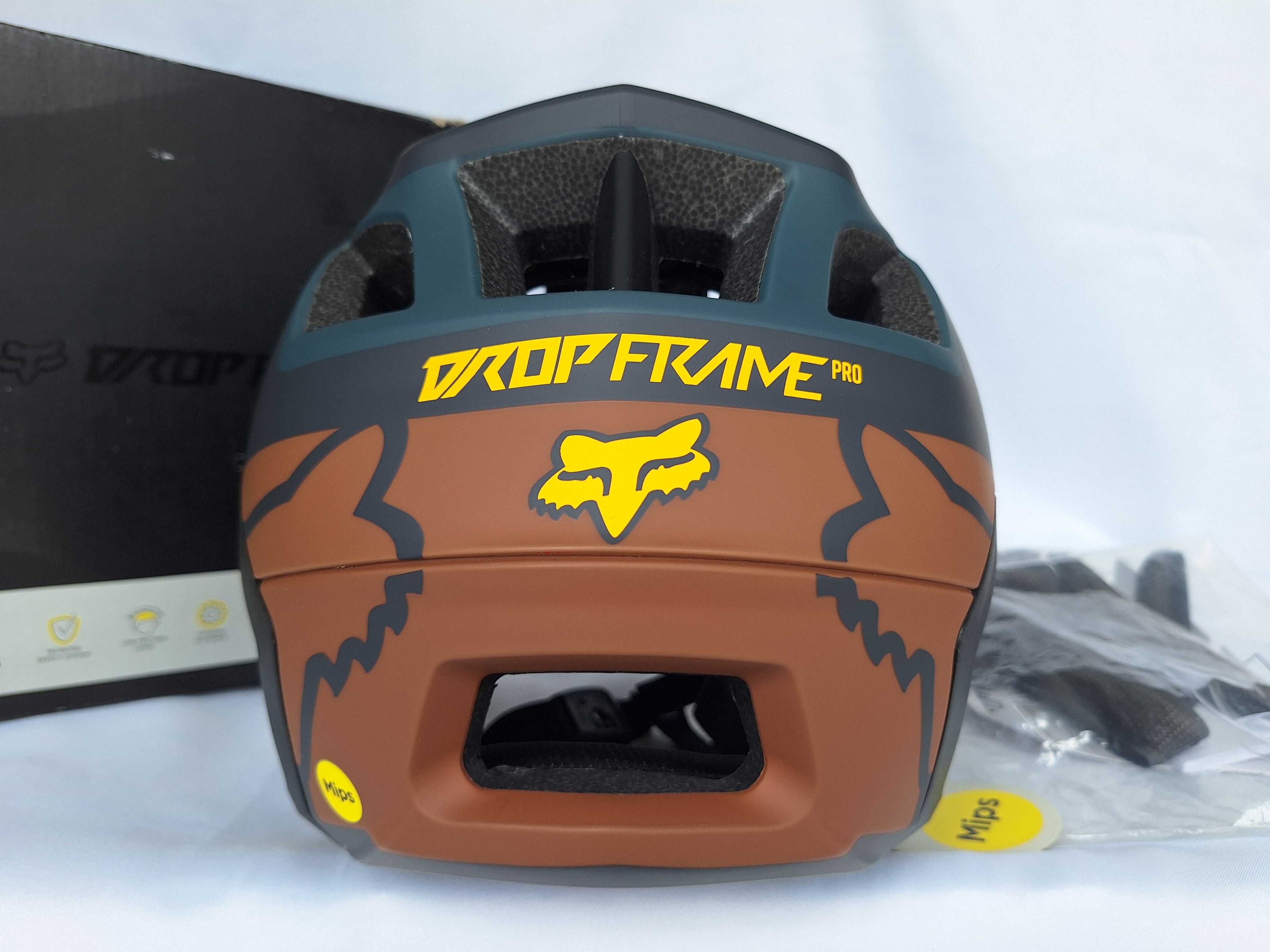 Kask rowerowy Fox DropFrame Pro Mips Dvide S 52-54cm