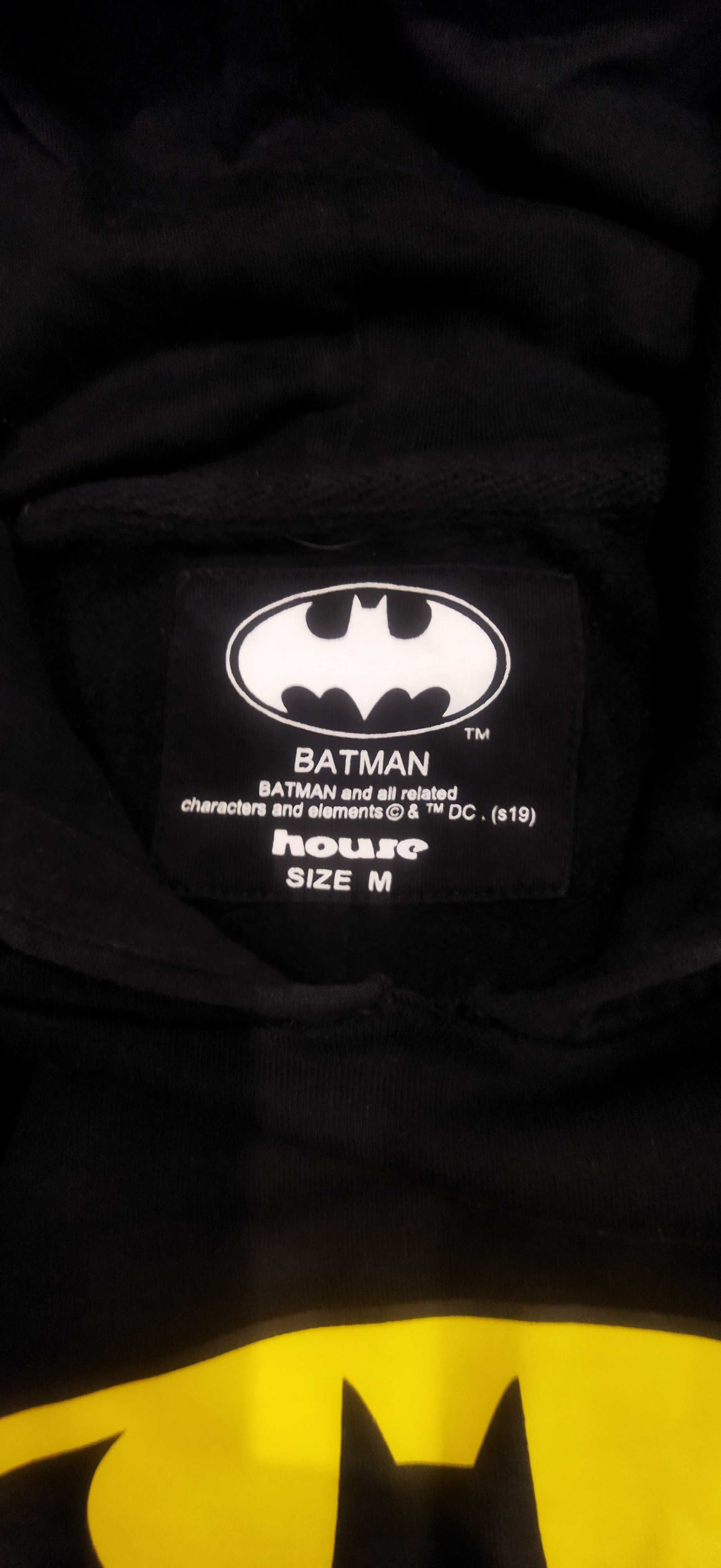 Bluza kangurka Batman czarna House rozm. M z kapturem