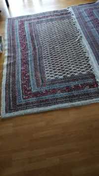 dywan wełniany wełna ręcznie tkany perski 214 x 268 cm