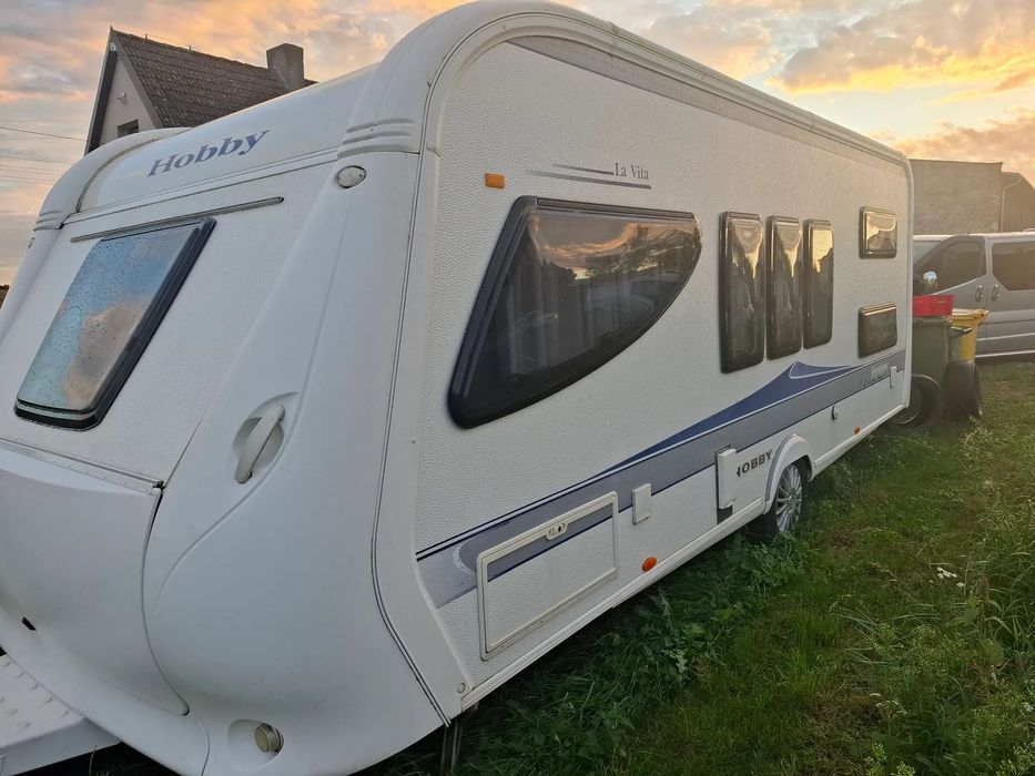 Hobby 545KMF  przyczepa hobby LA VITA 545 KMF