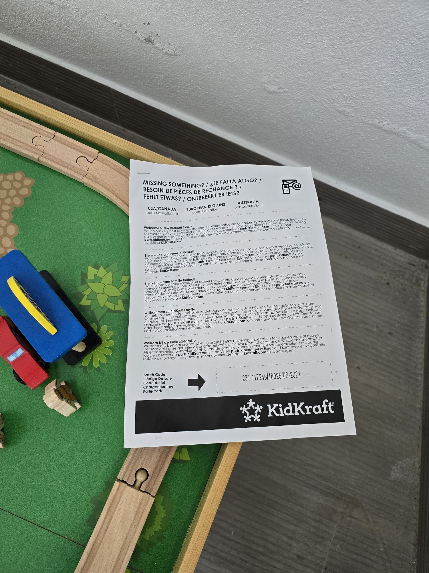 Mesa Kidkraft - Comboios