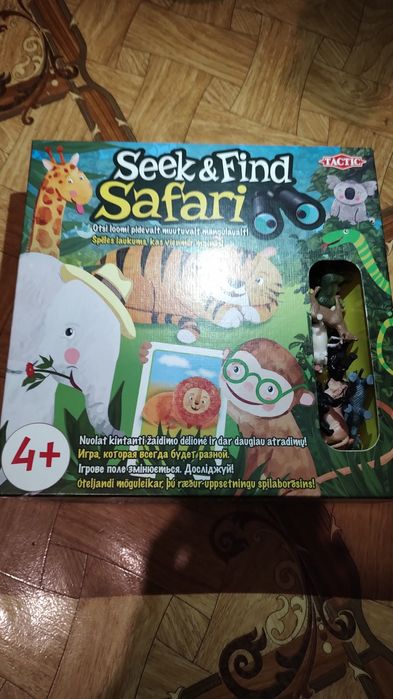 Настільна гра Tactic Шукай і знаходь: Сафарі (Seek & Find Safari)