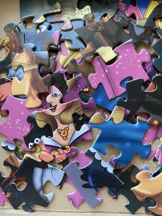 Дитячі пазли "Спляча красуня" 88 деталей. Пазлы « Спящая красавица».