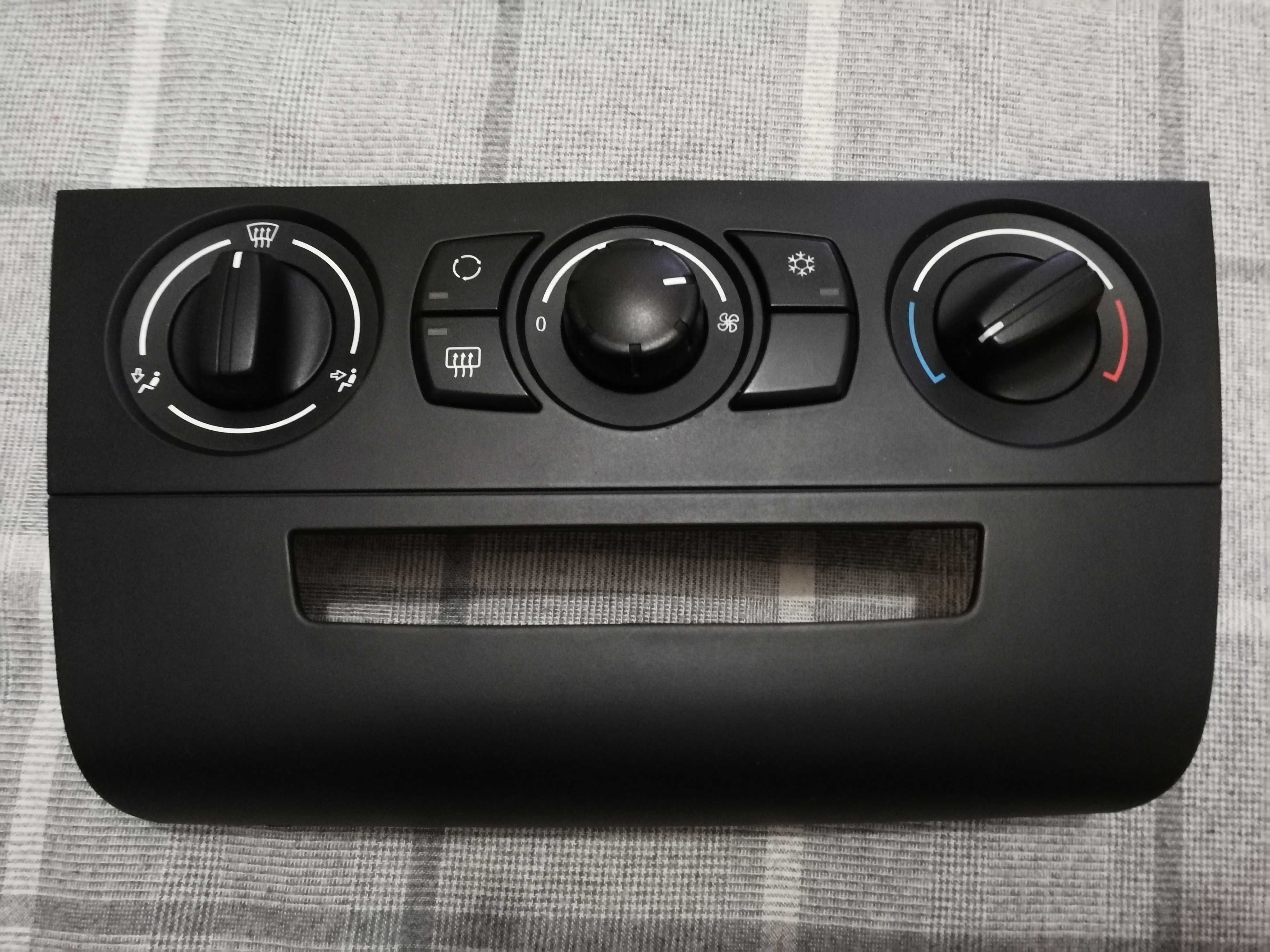 Controlador Ar Condicionado + painel BMW serie 1 E81 E82 E87 E88