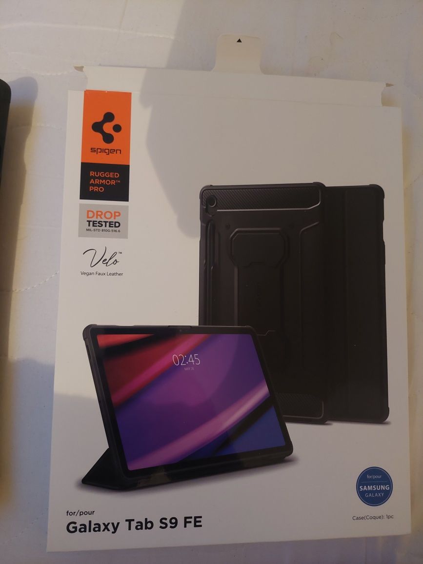 Etui Spigen Rugged Armor Pro do Galaxy Tab S9 FE, czarne