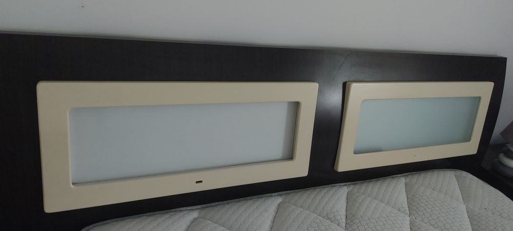 Pack colchao , cama , 2mesas de  cabeceira