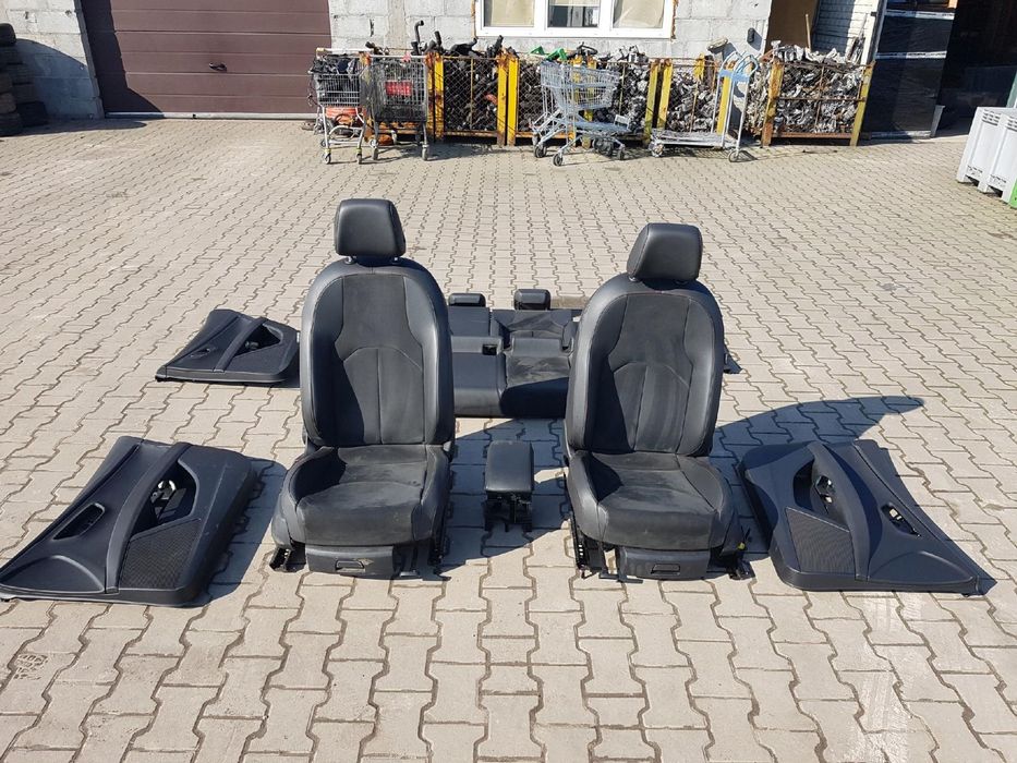 SEAT LEON III 3 12r- FR HB FOTELE SKÓRZANAE ALCANTARA KANAPA BOCZKI 5D