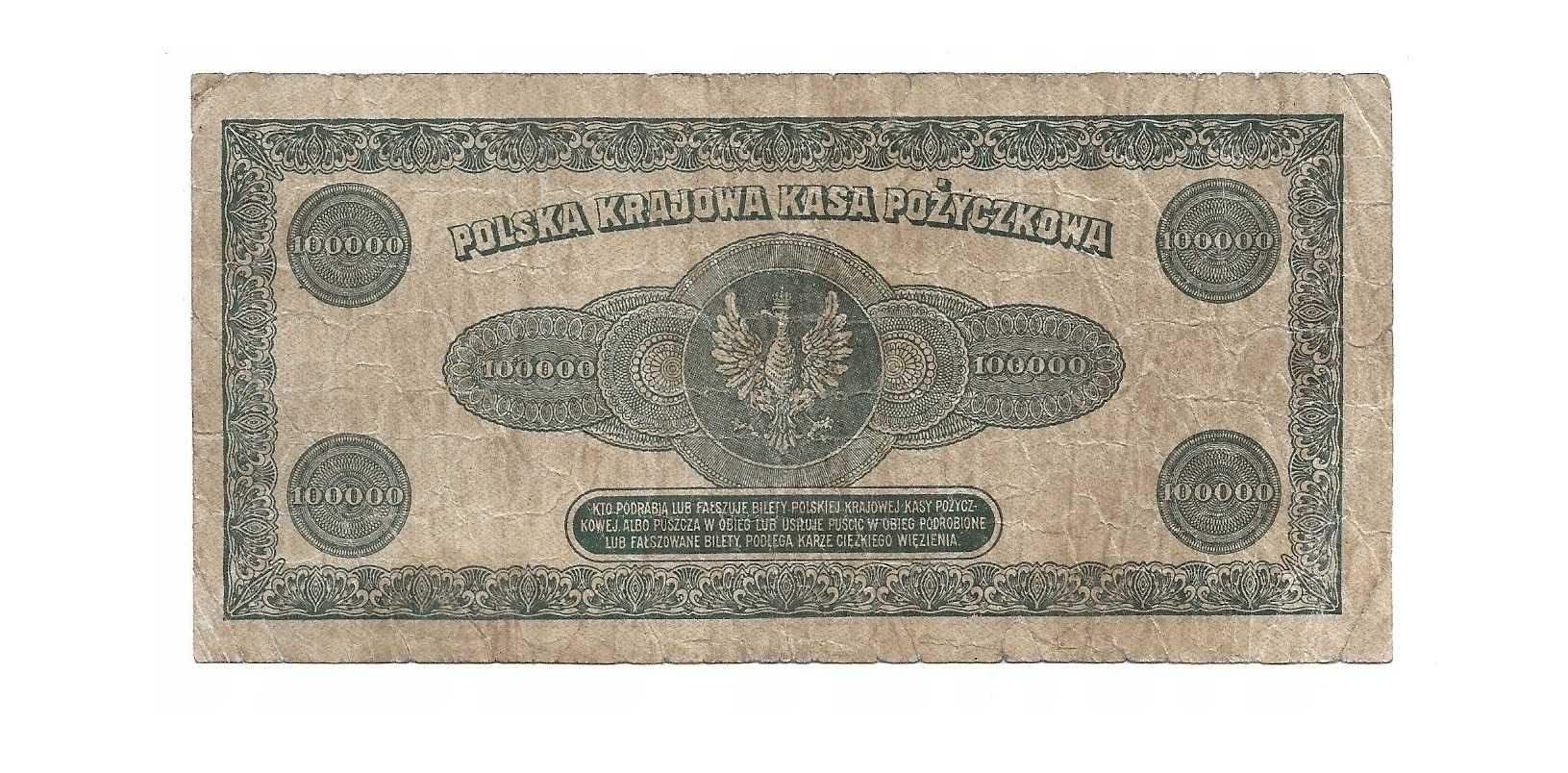 100000 Marek Polskich  1923   - G -
