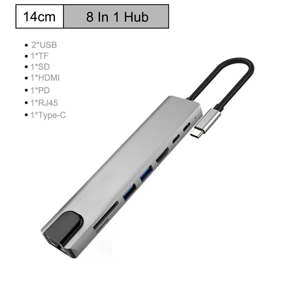 USB хаб перехідник для ноутбука