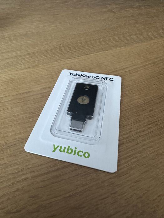 NOWY klucz sprzętowy Yubikey 5C NFC Yubico