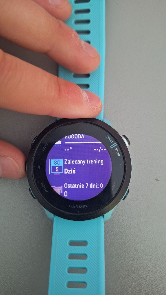 Garmin forerunner 55 zegarek do biegania, zegarek sportowy