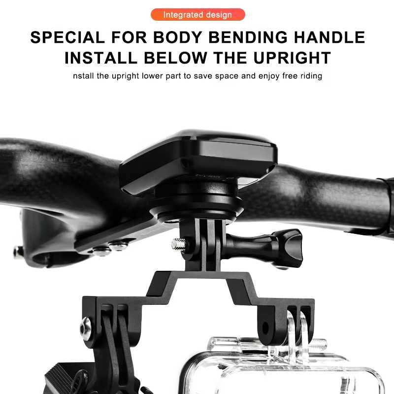 Adapter RIDERACE aluminiowy podwójny do GoPro Hero DJI Action Insta360