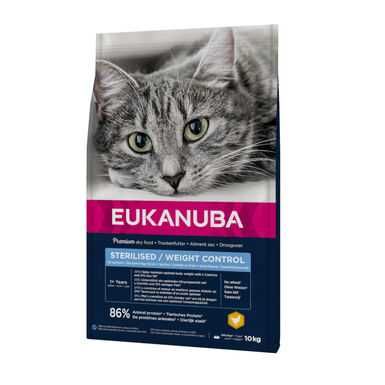 Eukanuba Cat STERILISED / WEIGHT CONTROL 10kg