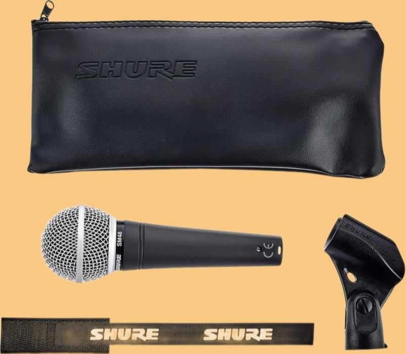 ТОП! Вокальный микрофон Shure SM48LC \ SM58 лучшее для вокалистов!