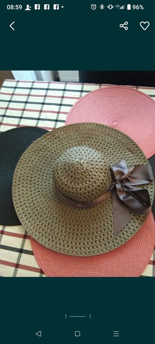 Kapelusz z wielkim rondem