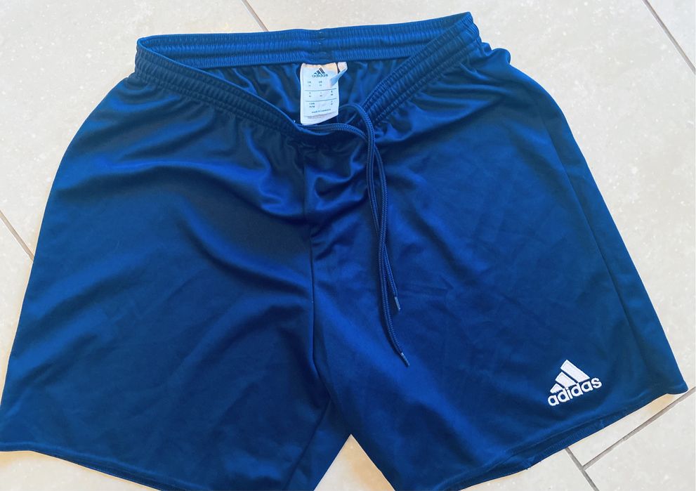 Adidas Climalite krótkie szorty męskie/ chłopięce, M jak nowe granat