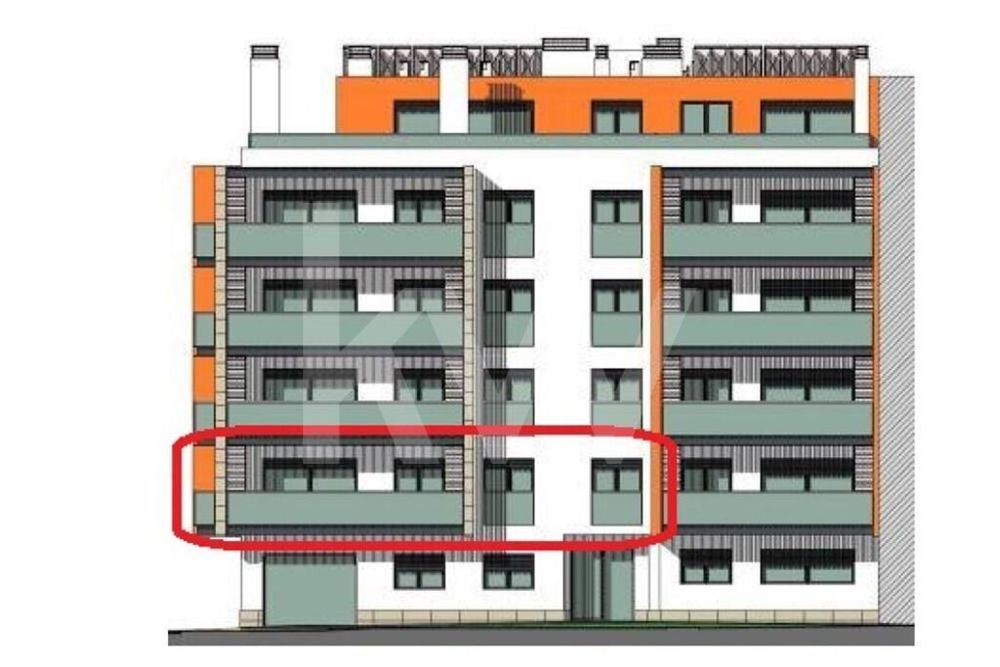 Apartamento T3 em construção. Acabamentos de luxo. Lugar de garagem