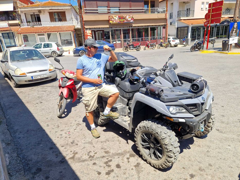 CF Moto 850 Grey CFMoto CForce Quad