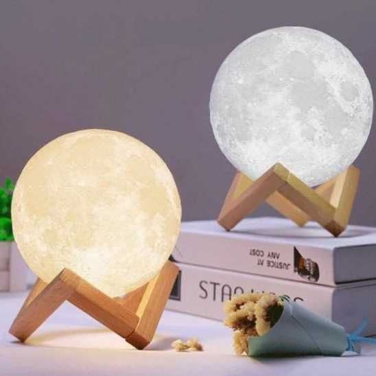 Нічник місяць, який світиться Moon Lamp